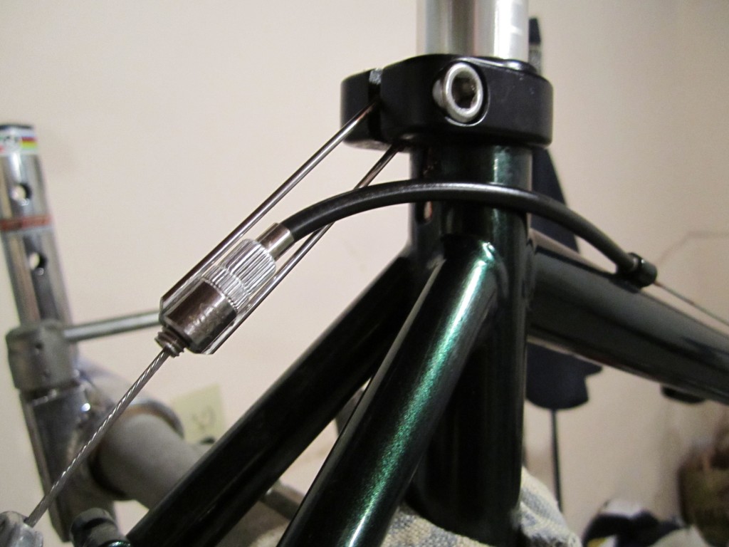 Surly Cable Hanger on Cross Check